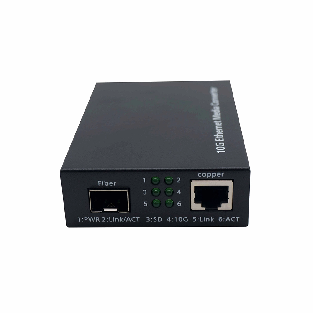 Оптоволоконний медіаконвертер 10GBase-T в 10GBase-Fx